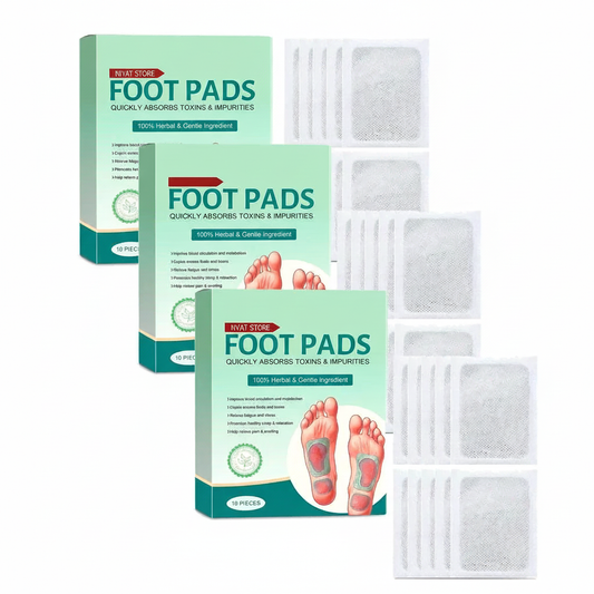 🌿 Premium Detox Foot Patches Remove Toxins, Reduce Pain & Wake Up Feeling Lighter & Energised!