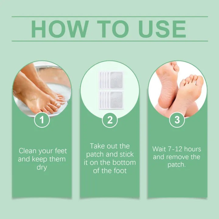 🌿 Premium Detox Foot Patches Remove Toxins, Reduce Pain & Wake Up Feeling Lighter & Energised!
