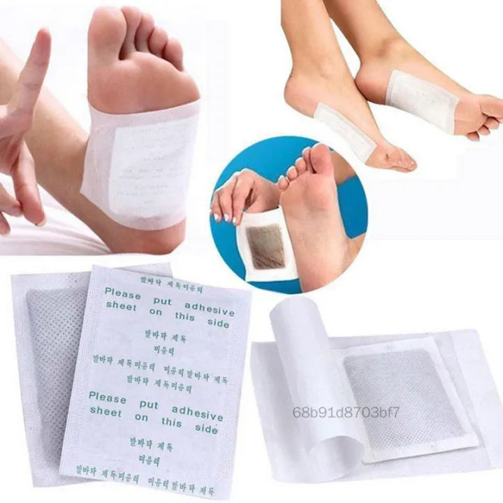 🌿 Premium Detox Foot Patches Remove Toxins, Reduce Pain & Wake Up Feeling Lighter & Energised!