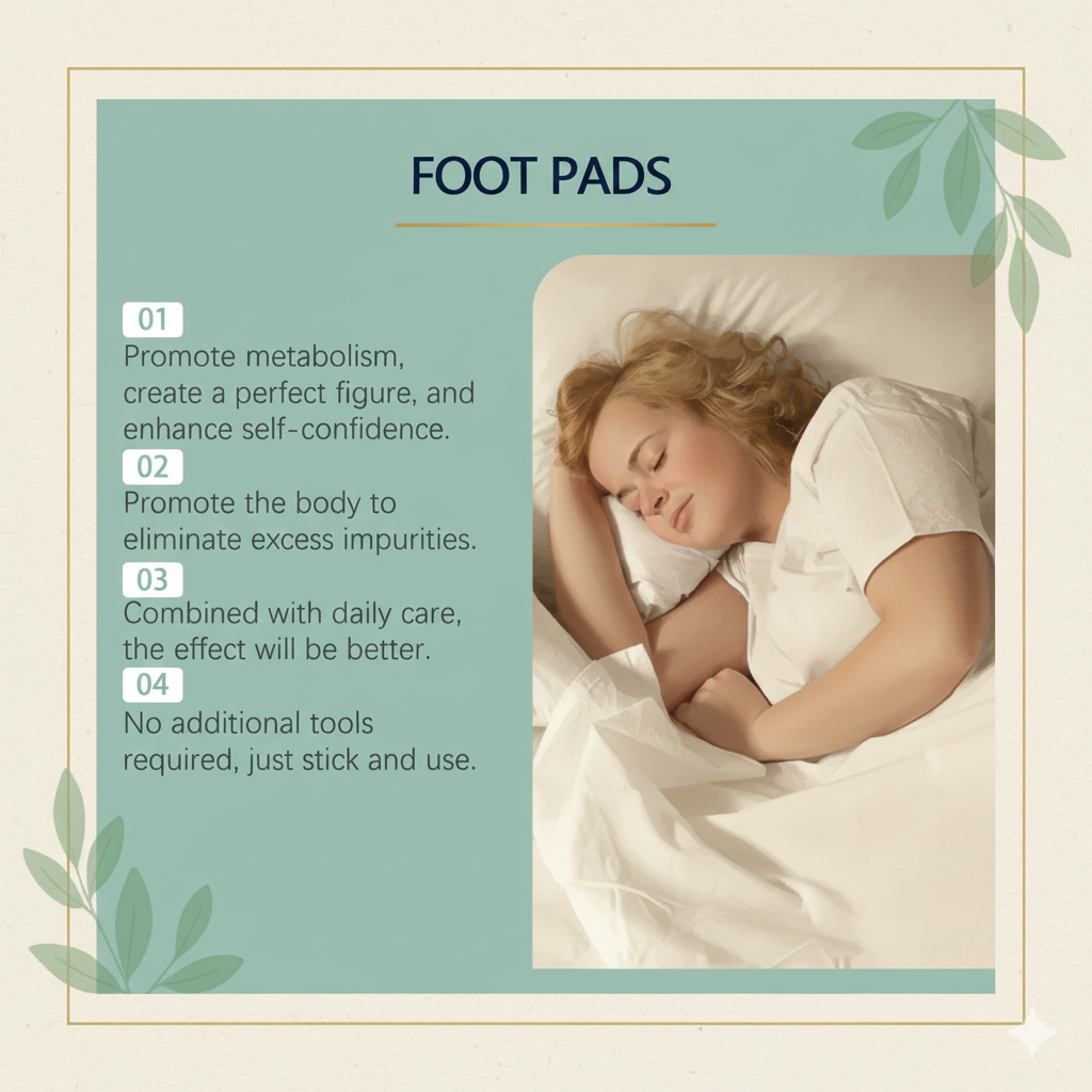 🌿 Premium Detox Foot Patches Remove Toxins, Reduce Pain & Wake Up Feeling Lighter & Energised!