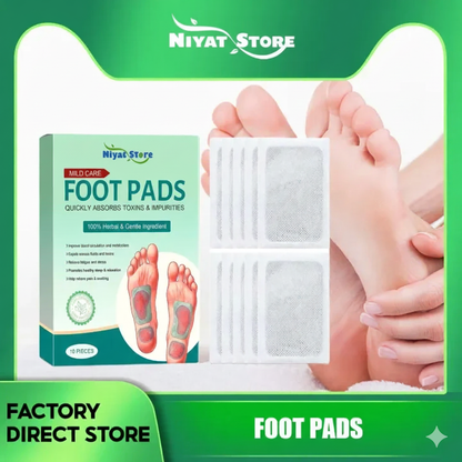 🌿 Premium Detox Foot Patches Remove Toxins, Reduce Pain & Wake Up Feeling Lighter & Energised!